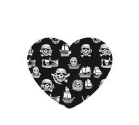 Poezjzw Ambientadores de aire para coche, diseño de piratas, 6 unidades, en forma de corazón, para colgar en tabletas de aromaterapia, ambientadores perfumados para dormitorio y baño