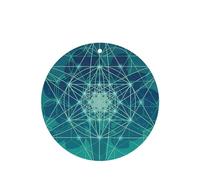 Poezjzw Ambientadores de coche con aroma a lavanda de forma redonda, diseño de árbol de la vida, icono del espacio, 4 tabletas de aromaterapia para armario de zapatos, eliminar