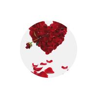 Poezjzw Ambientadores de coche con aroma a lavanda de forma redonda, diseño de pétalos florales en forma de corazón, 6 tabletas de aromaterapia para armario de zapatos, eliminar