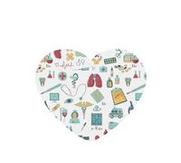 Poezjzw Ambientadores de coche con aroma a lavanda en forma de corazón, abstracción, biología, química, 6 unidades, tabletas de aromaterapia para armario, zapatero, eliminar
