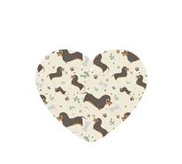 Poezjzw Ambientadores de coche con aroma a lavanda en forma de corazón, con texto en inglés "I Love My Dog", 4 tabletas de aromaterapia para armario y zapatero