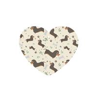 Poezjzw Ambientadores de coche con aroma a lavanda en forma de corazón, con texto en inglés "I Love My Dog", 6 tabletas de aromaterapia para armario y zapatero