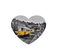 Poezjzw Ambientadores de coche con aroma a lavanda en forma de corazón, patrón de tren de ciudad, 4 tabletas de aromaterapia para armario de zapatos
