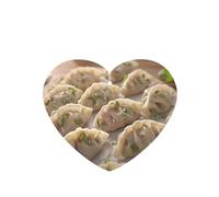 Poezjzw Ambientadores de coche con diseño de albóndigas al vapor, 6 unidades, en forma de corazón, para colgar, tabletas de aromaterapia, ambientadores perfumados para dormitorio, armario, zapatos
