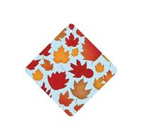 Poezjzw Ambientadores de coche con diseño de hojas de otoño, 4 unidades, tabletas cuadradas de aromaterapia para colgar, ambientadores perfumados para dormitorio y baño