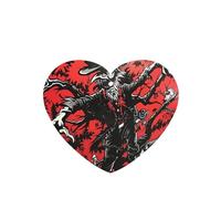 Poezjzw Ambientadores de coche con diseño de monstruo de paja, 6 unidades, en forma de corazón, para colgar en tabletas de aromaterapia, ambientadores perfumados para dormitorio, armario, zapatos