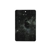 Poezjzw Ambientadores de coche con diseño de nave espacial en las estrellas, 6 unidades, rectangulares colgantes, tabletas de aromaterapia, ambientadores perfumados para dormitorio, armario, zapatos
