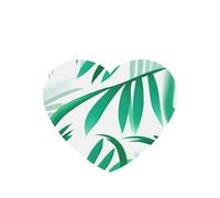 Poezjzw Ambientadores de coche con patrón blanco y esmeralda, 4 unidades, pastillas de aromaterapia colgantes en forma de corazón, ambientadores perfumados para dormitorio, armario, zapatos
