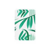 Poezjzw Ambientadores de coche con patrón blanco y esmeralda, 4 unidades, rectangulares colgantes, tabletas de aromaterapia, ambientadores perfumados para dormitorio, armario, zapatos