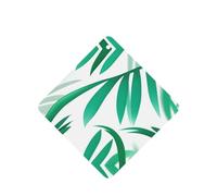 Poezjzw Ambientadores de coche con patrón blanco y esmeralda, 4 unidades, tabletas cuadradas de aromaterapia, ambientadores perfumados para dormitorio, armario, zapatos