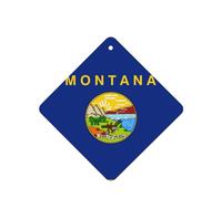 Poezjzw Ambientadores de coche con patrón de bandera del estado de Nebraska, 6 unidades, tabletas cuadradas de aromaterapia, ambientadores perfumados para dormitorio y baño