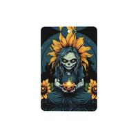 Poezjzw Ambientadores de coche con patrón de bruja de girasol, 6 unidades, rectangulares colgantes, tabletas de aromaterapia, ambientadores perfumados para dormitorio y baño