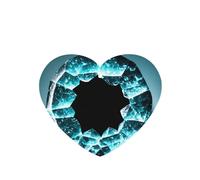 Poezjzw Ambientadores de coche con patrón de cristales de piedra natural, 6 unidades, en forma de corazón, tabletas de aromaterapia, ambientadores perfumados para dormitorio y baño