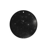 Poezjzw Ambientadores de coche con patrón de galaxia en blanco y negro, 6 unidades, forma redonda, para colgar, tabletas de aromaterapia, ambientadores perfumados para dormitorio y baño
