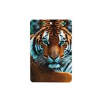 Poezjzw Ambientadores de coche con patrón de mirada de tigre, 4 unidades, rectangulares colgantes, tabletas de aromaterapia, ambientadores perfumados para dormitorio, armario, zapatos