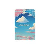 Poezjzw Ambientadores de coche con patrón de nube de amor, 4 unidades, rectangulares, para colgar en tabletas de aromaterapia, ambientadores perfumados para dormitorio y baño