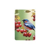 Poezjzw Ambientadores de coche con patrón de pájaro aleteo de berr 4 piezas rectangulares colgantes de aromaterapia ambientadores perfumados para dormitorio y baño