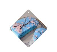 Poezjzw Ambientadores de coche con patrón de pastel de cerezo azul, 6 unidades, tabletas cuadradas de aromaterapia, ambientadores perfumados para dormitorio y baño