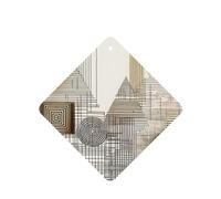 Poezjzw Ambientadores de coche con patrón de símbolos matemáticos, 6 unidades, tabletas cuadradas de aromaterapia, ambientadores perfumados para dormitorio y baño