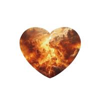 Poezjzw Ambientadores de coche con patrón de tormenta, 6 unidades, en forma de corazón, para colgar en tabletas de aromaterapia, ambientadores perfumados para dormitorio, armario, zapatos