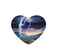 Poezjzw Ambientadores para coche, diseño de espada y relámpago, 4 unidades, en forma de corazón, para colgar en forma de corazón, para aromaterapia, ambientadores perfumados para dormitorio, armario