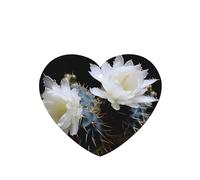 Poezjzw Ambientadores para coche, diseño de flores de cactus, 6 unidades, en forma de corazón, para colgar en tabletas de aromaterapia, ambientadores perfumados para dormitorio, armario, zapatos