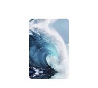 Poezjzw Ambientadores para coche, diseño de olas del océano, 6 unidades, rectangulares, para colgar en tabletas de aromaterapia, ambientadores perfumados para dormitorio, armario, zapatos