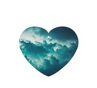 Poezjzw Ambientadores para coche, tamaño de un patrón de nube, 6 unidades, en forma de corazón, para colgar, aromaterapia, ambientadores perfumados para dormitorio, armario, zapatos