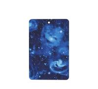 Poezjzw Ambientadores rectangulares con aroma a lavanda para coche, diseño de galaxia espacial, 6 unidades, tabletas de aromaterapia para armario, zapatero, eliminar