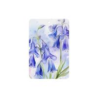 Poezjzw Ambientadores rectangulares con aroma a lavanda para coche, diseño de lirio del valle, 6 tabletas de aromaterapia para armario y zapatos