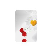 Poezjzw Ambientadores rectangulares con aroma a lavanda para coche, diseño de margaritas, corazón, amor, romance, 6 unidades, tabletas de aromaterapia para armario de zapatos, eliminar