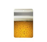Poezjzw Ambientadores rectangulares con aroma a lavanda para coche, papel tapiz de cerveza, 6 unidades, tabletas de aromaterapia para armario, zapatero, eliminar