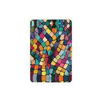 Poezjzw Ambientadores rectangulares con aroma a lavanda para coche, patrón abstracto de mosaico, 4 tabletas de aromaterapia para armario y zapatos