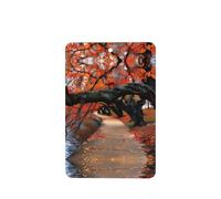 Poezjzw Ambientadores rectangulares con aroma a lavanda para coche, patrón de árbol en otoño, 4 tabletas de aromaterapia para armario de zapatos, eliminación