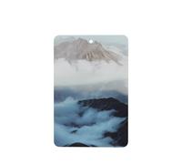 Poezjzw Ambientadores rectangulares con aroma a lavanda para coche, patrón de estación de colina, 6 tabletas de aromaterapia para armario, zapatero, eliminar