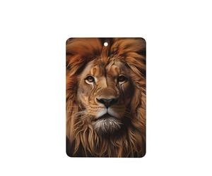 Poezjzw Ambientadores rectangulares con aroma a lavanda para coche, patrón de mirada del león, 4 tabletas de aromaterapia para armario de zapatos, eliminación