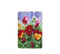 Poezjzw Ambientadores rectangulares con aroma a lavanda para coche, patrón de perfección de pensamiento, 6 tabletas de aromaterapia para armario, zapatero, eliminar