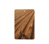 Poezjzw Ambientadores rectangulares con aroma a lavanda para coche, patrón en el campo de la esperanza, 4 tabletas de aromaterapia para armario y zapatos