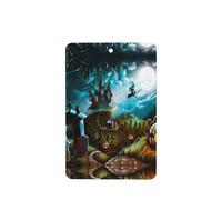 Poezjzw Ambientadores rectangulares con aroma a lavanda, para Halloween, calabaza, cementerio, 6 unidades, tabletas de aromaterapia para armario, zapatero, eliminar