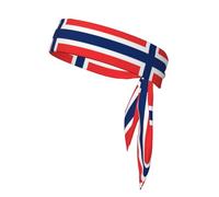Poezjzw Bandana con estampado de bandera noruega, bandana multideportiva, unisex, el mejor equipo deportivo unisex para yoga, correr, ciclismo, gimnasio