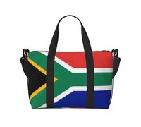 Poezjzw Bolsa de viaje con bandera de Sudáfrica, bolsa de viaje para fin de semana, bolsas de mano de obra para mujeres, bolsas de hospital para trabajo de parto y parto, bolsa de equipaje nocturna,