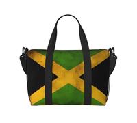 Poezjzw Bolsa de viaje con la bandera de Jamaica Vieja para fin de semana, bolsas de mano de mano de obra para mujeres, bolsas de hospital para trabajo de parto y parto, bolsa de equipaje nocturna,