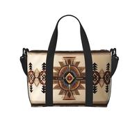Poezjzw Bolsa de viaje con pintura nativa americana, bolsa de transporte para fin de semana, bolsas de mano de obra para mujeres, bolsas de hospital para trabajo de parto y parto, bolsa de equipaje