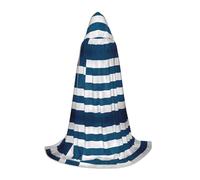 POEZJZW Capa con capucha con patrón de bandera griega para adultos, hombres y mujeres, sudaderas con capucha de Navidad, disfraces de cosplay, talla S