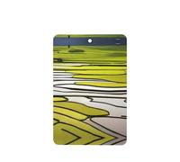 Poezjzw China Yunnan Yuanyan - Ambientadores para coche, 4 unidades, rectangulares colgantes, tabletas de aromaterapia, ambientadores perfumados para dormitorio y baño