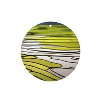 Poezjzw China Yunnan Yuanyan - Ambientadores para coche, 6 unidades, forma redonda, para colgar, aromaterapia, ambientadores perfumados para dormitorio y baño