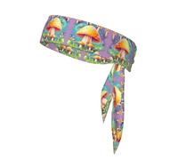 Poezjzw Fantasy Dream - Bandana con estampado de hongos, bandana multideportiva, unisex, el mejor equipo deportivo unisex para yoga, correr, ciclismo, gimnasio