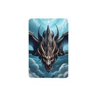 Poezjzw Flying Dragon - Ambientadores para coche, 4 unidades, rectangulares, para colgar en tabletas de aromaterapia, ambientadores perfumados para dormitorio y baño