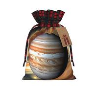 POEZJZW Júpiter - Bolsa de regalo con cordón y diseño de paisaje paisajístico, bolsa de dulces, perfecta para celebraciones, Navidad, cumpleaños, fiestas, etc