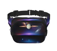 Poezjzw La riñonera cuadrada Cosmic Saturn es adecuada para viajes, deportes al aire libre y ciclismo. Es adecuada tanto para hombres como para mujeres